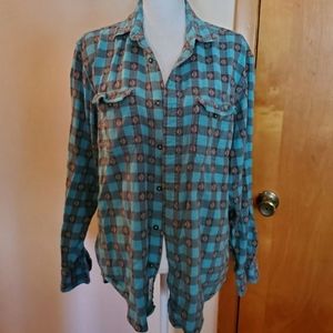 Lucky brand button down size large